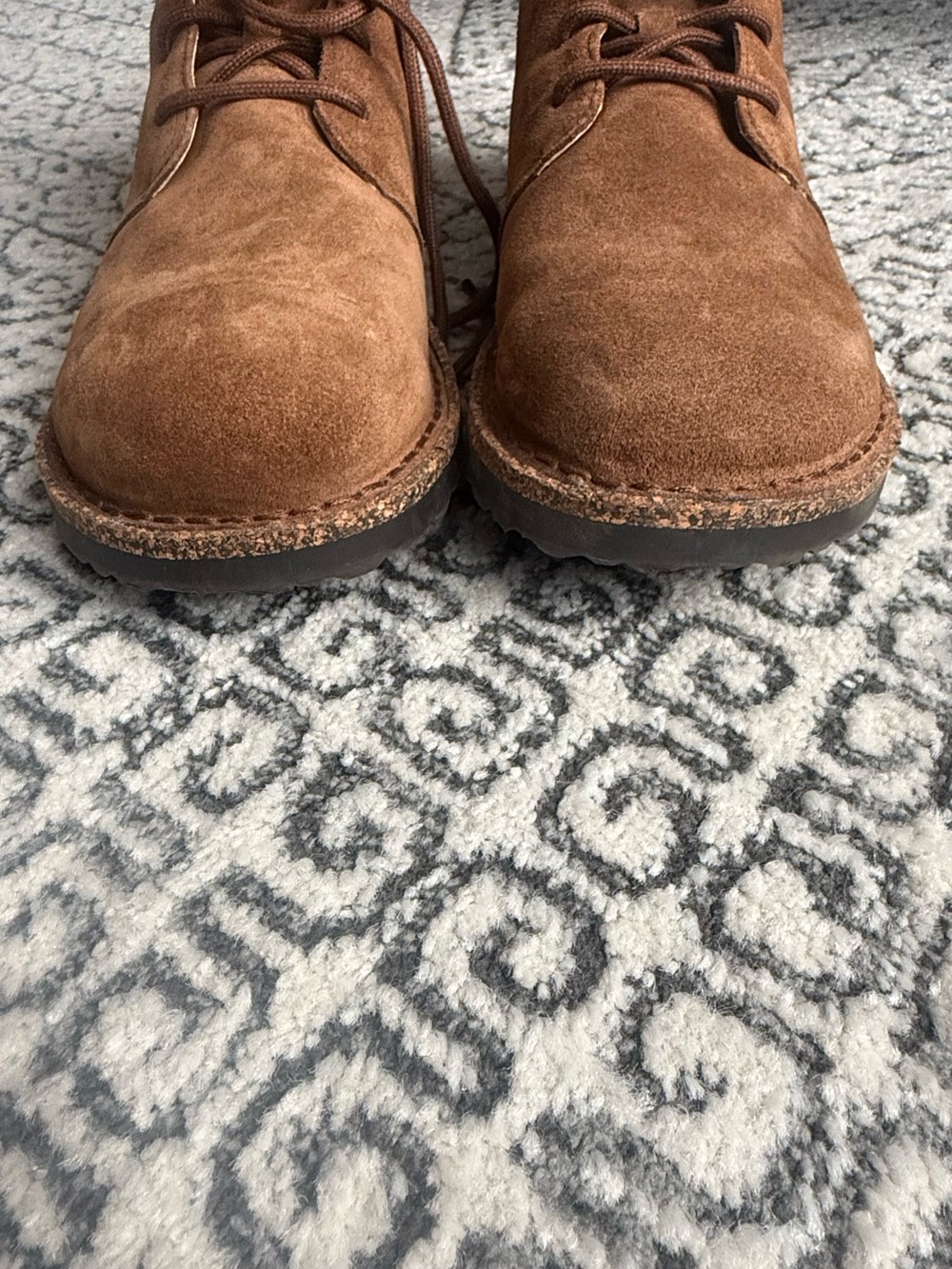Birkenstock Brown Suede Lined Lace-Up Boot - Picture 3 of 5